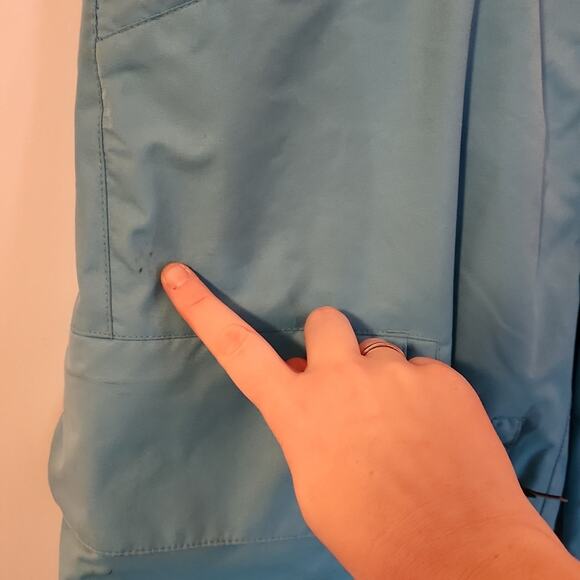 Volcom Nimbus Snowboarding Pants Women's Size Large Aqua Blue - Picture 11 of 15